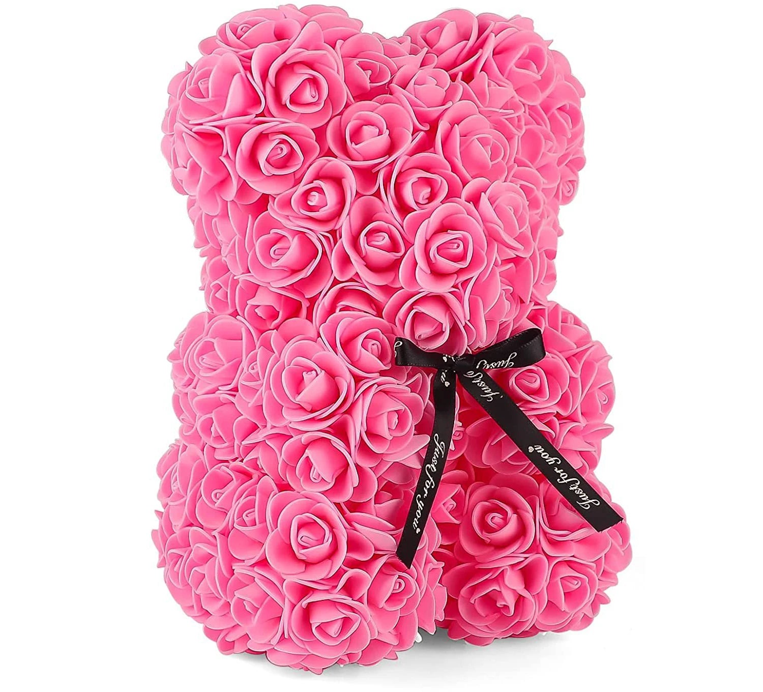 Teddy Bear Valentines Gift  Red Rose