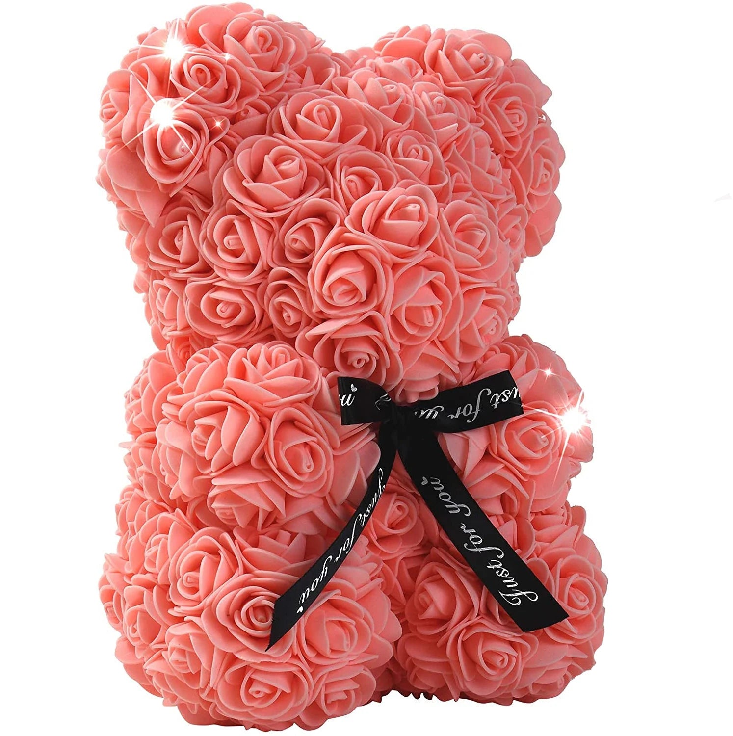 Teddy Bear Valentines Gift  Red Rose