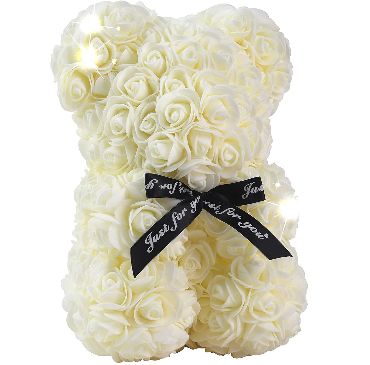 Teddy Bear Valentines Gift  Red Rose